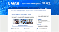 Desktop Screenshot of premios.discapnet.es